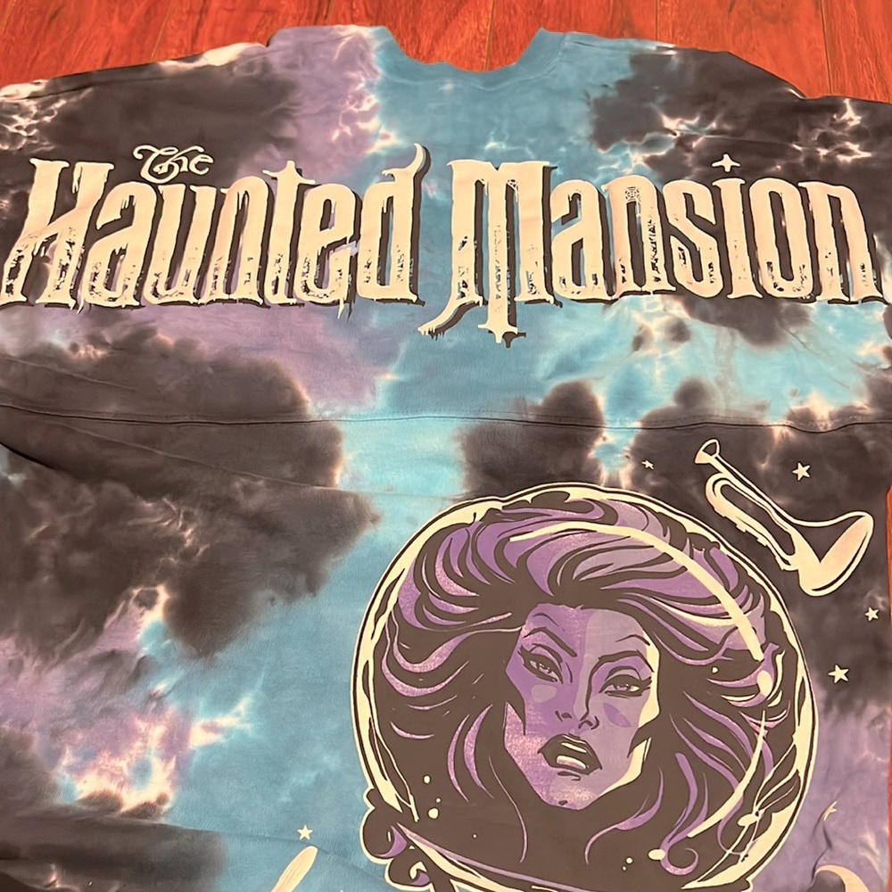 Disney the haunted mansion spirit  jersey tie dye, size, small brand, new